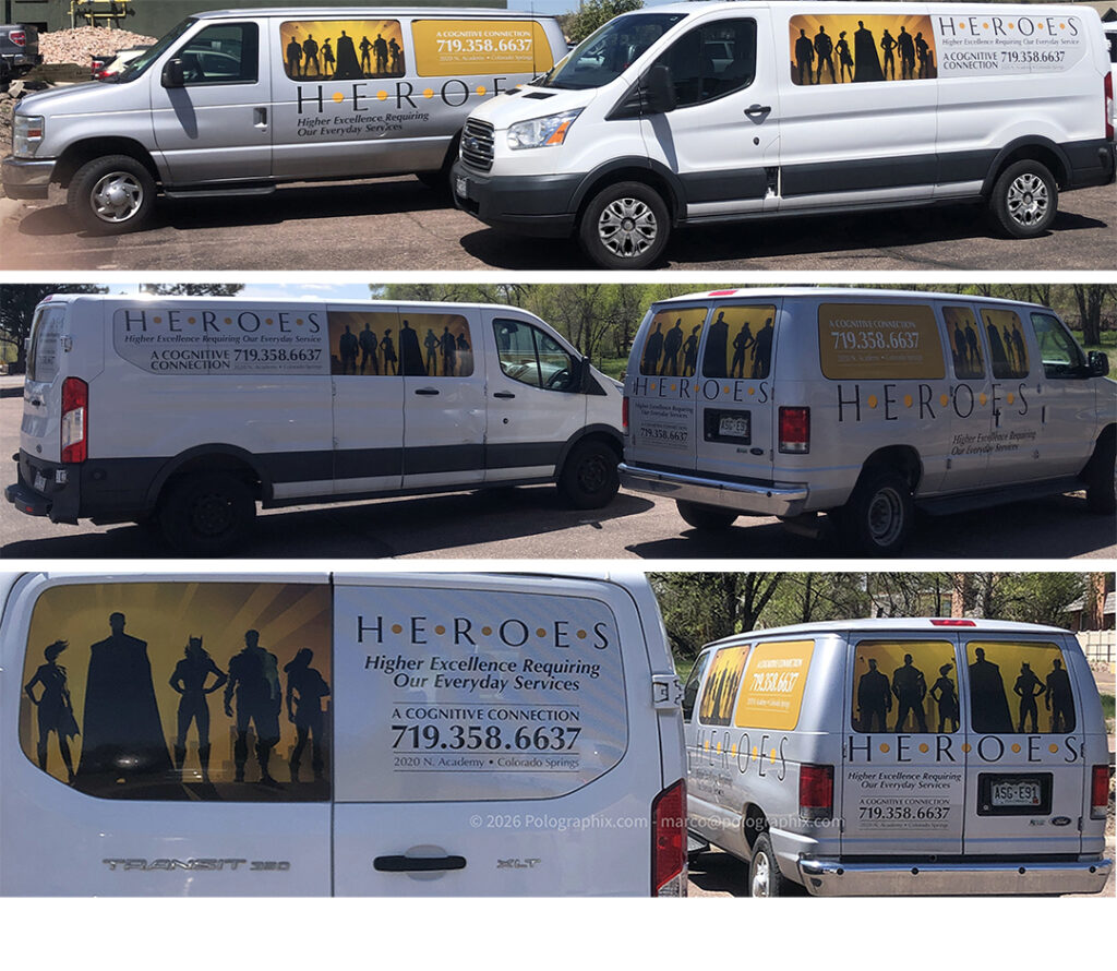 Heroes vans copy